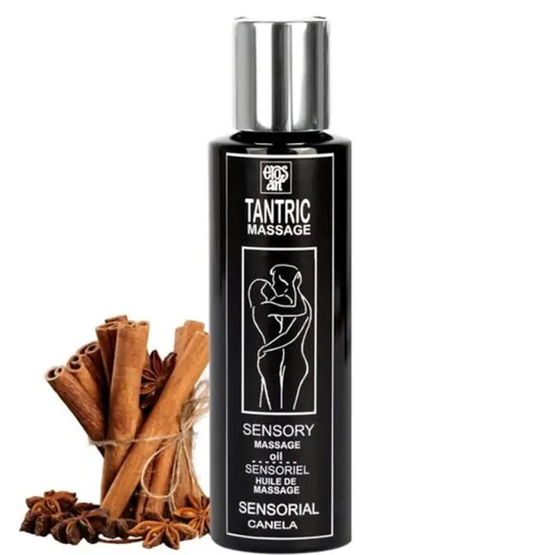 Óleo de Massagem de Canela Eros-Art Natural Tântrica e Afrodisíaca 100Ml