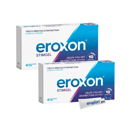Eroxon Stimgel Gel para a Disfunção Eréctil, 2 x 4 tubos de dose única