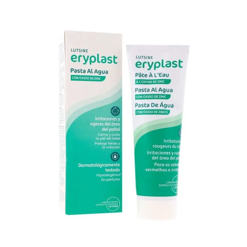 Eryplast Lutsine E45 Creme de Fraldas para Bebés à base de água 125 gr