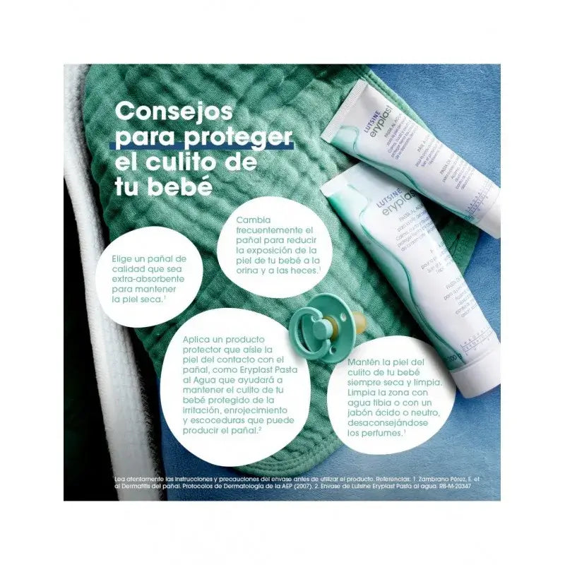Eryplast Lutsine E45 Creme de Fraldas para Bebés à base de água 125 gr