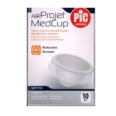 PIC SOLUÇÃO MÉDICA ESFERAS MÉDICAS AEROSSOL AR PROJETO 10 UNIDADES