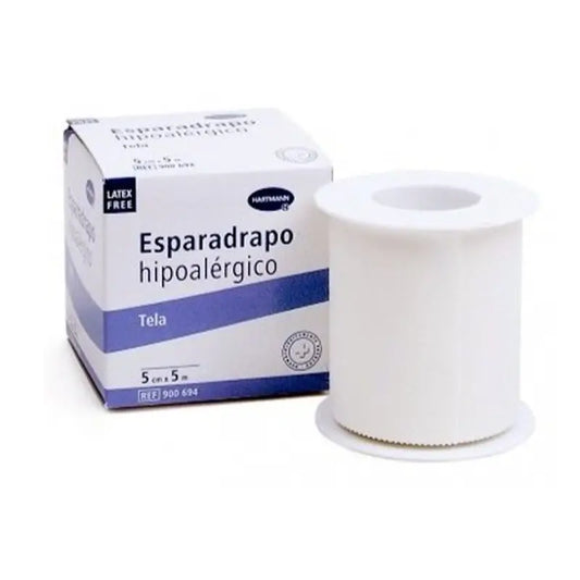 FITA HIPOALERGÉNICA BRANCA OMNIPLÁSTICA 5 M X 5CM