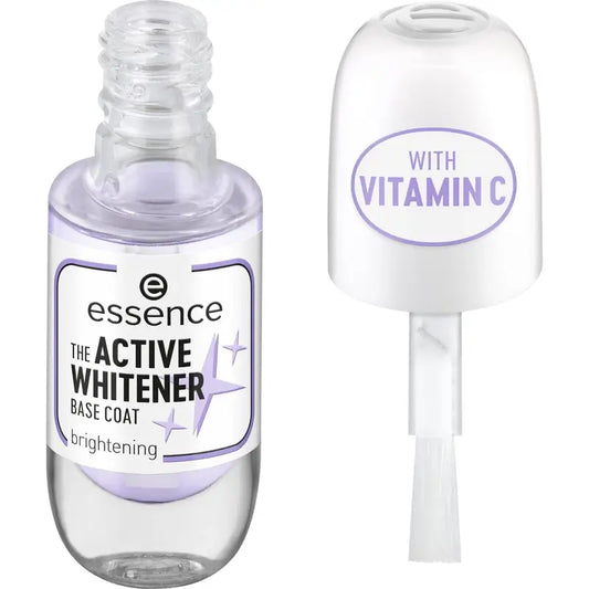 Essence The Active Whitener Nail Whitening Base Coat , 8 ml