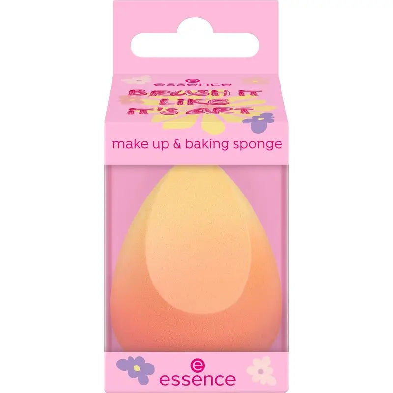 Essence Brush It Like It's Art Make Up & Baking Sponge Esponja de maquilhagem , 1 pc