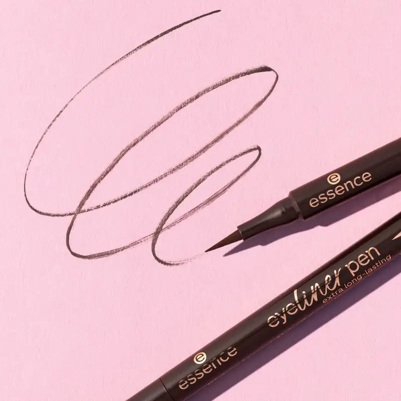 Essence Eyeliner Delineador Líquido de Longa Duração 020 , 1 ml