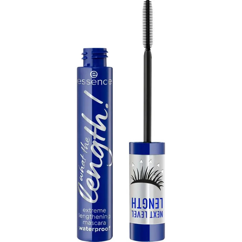 Máscara Essence à prova de água What The Length! Extreme Lengthening 02, 10 ml