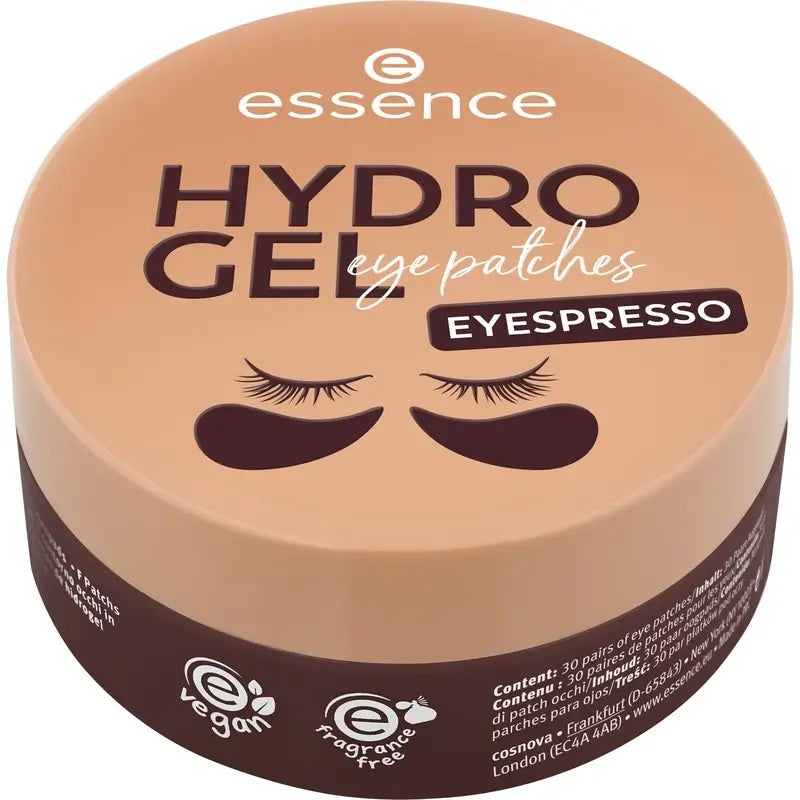 Essence Hydrogel Eye Patches 30 Pares Hydro Gel Eyespresso , 30 pares