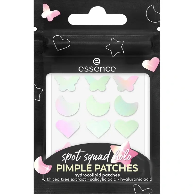 Essence Spot Squad Holo 10 Patches para Espinhas, 24 itens