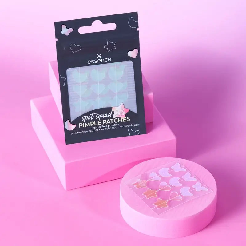 Essence Spot Squad Holo 10 Patches para Espinhas, 24 itens