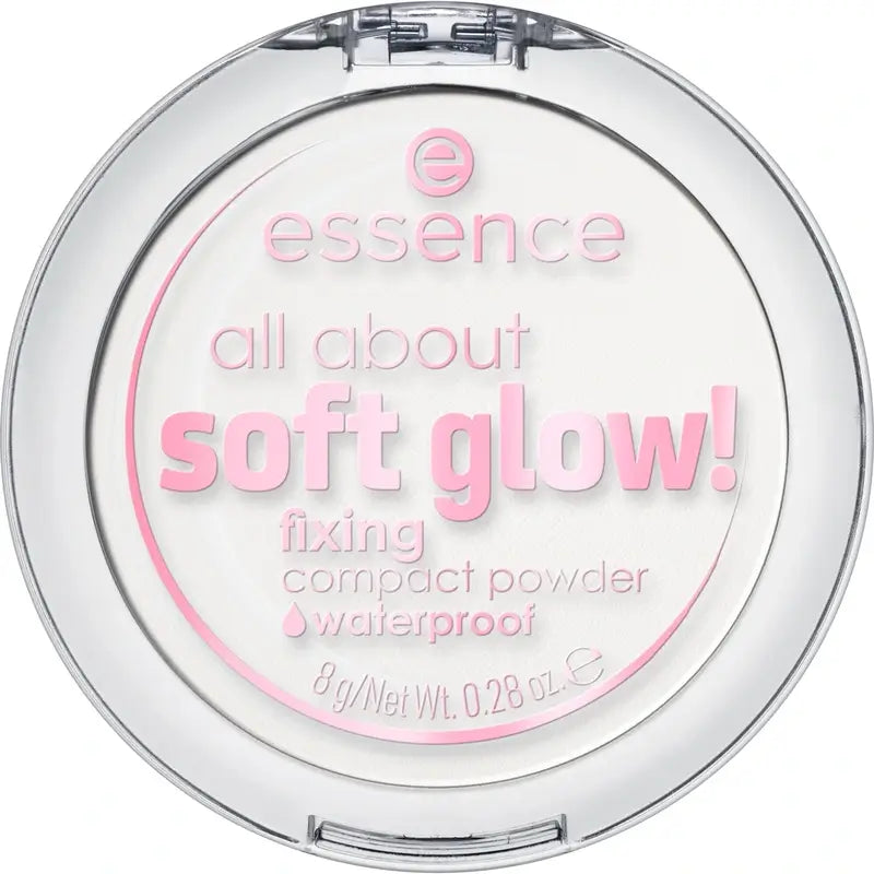 Essence Waterproof Compact Powder All About Soft Glow! , 8 gr