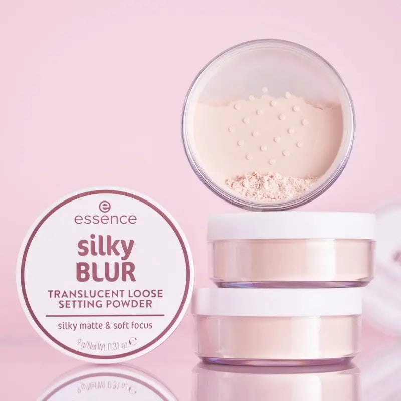 Essence Silky Blur Pó Fixador Translúcido 10, 9 g