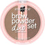 Essence Eyebrow Powder Duo Set 01 Castanho, 1,8 g