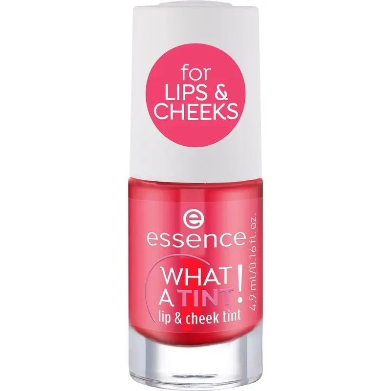 Essence What A Tint! Lip & Cheek Tint Red, 4,9 ml