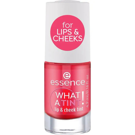 Essence What A Tint! Lip & Cheek Tint Red, 4,9 ml