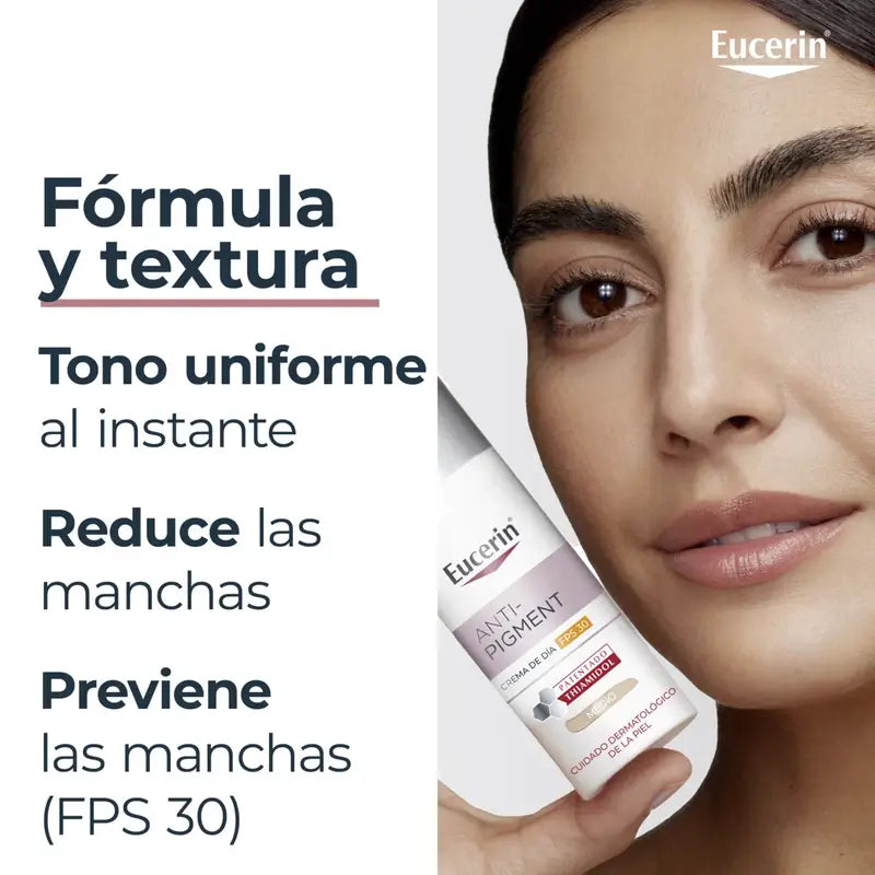 Eucerin Creme de Dia Anti-Pigmentação SPF30 Cor Média, 50ml
