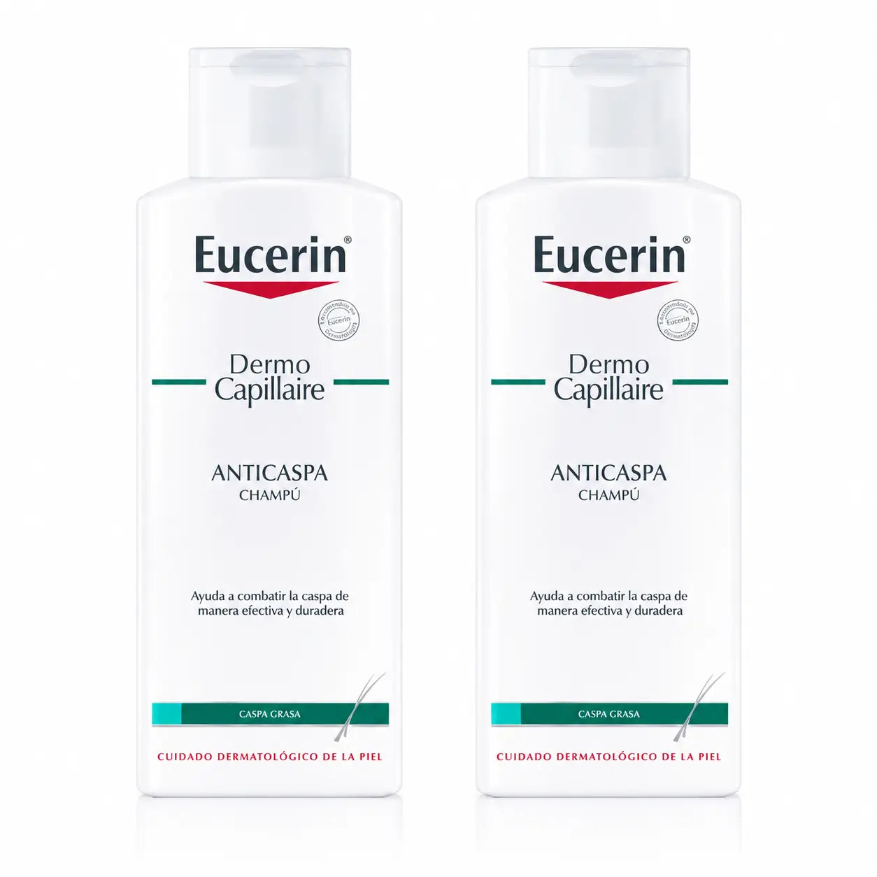 Eucerin Champô Anti-Caspa, 250ml, embalagem de 2