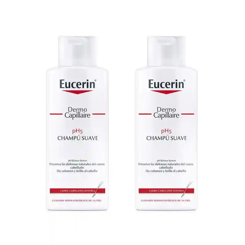 Eucerin Ph5 Champô Suave, 2X250 Ml