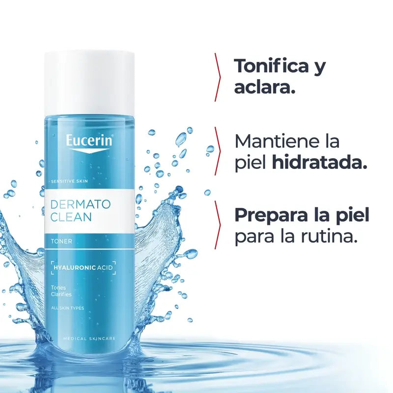 TÓNICO FACIAL DERMATOCLEAN EUCERIN 200 ML