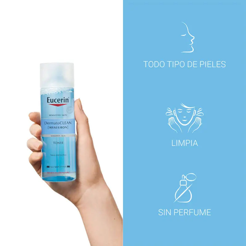 TÓNICO FACIAL DERMATOCLEAN EUCERIN 200 ML
