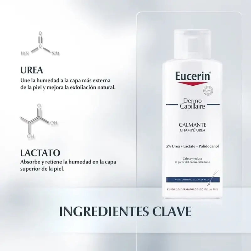 EUCERIN DERMOCAPILLAIRE CHAMPU URÉIA 250 ML
