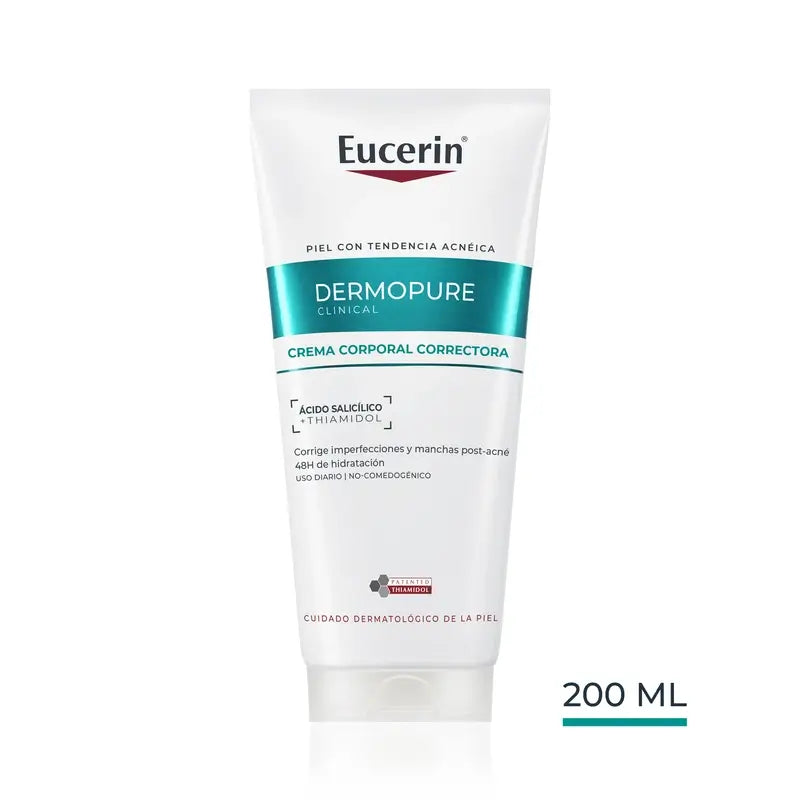 Eucerin Dermopure Creme Corporal Triplo Efeito, 200Ml