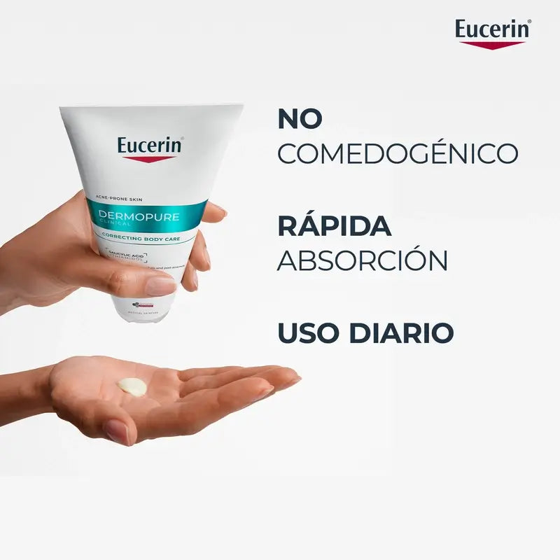 Eucerin Dermopure Creme Corporal Triplo Efeito, 200Ml