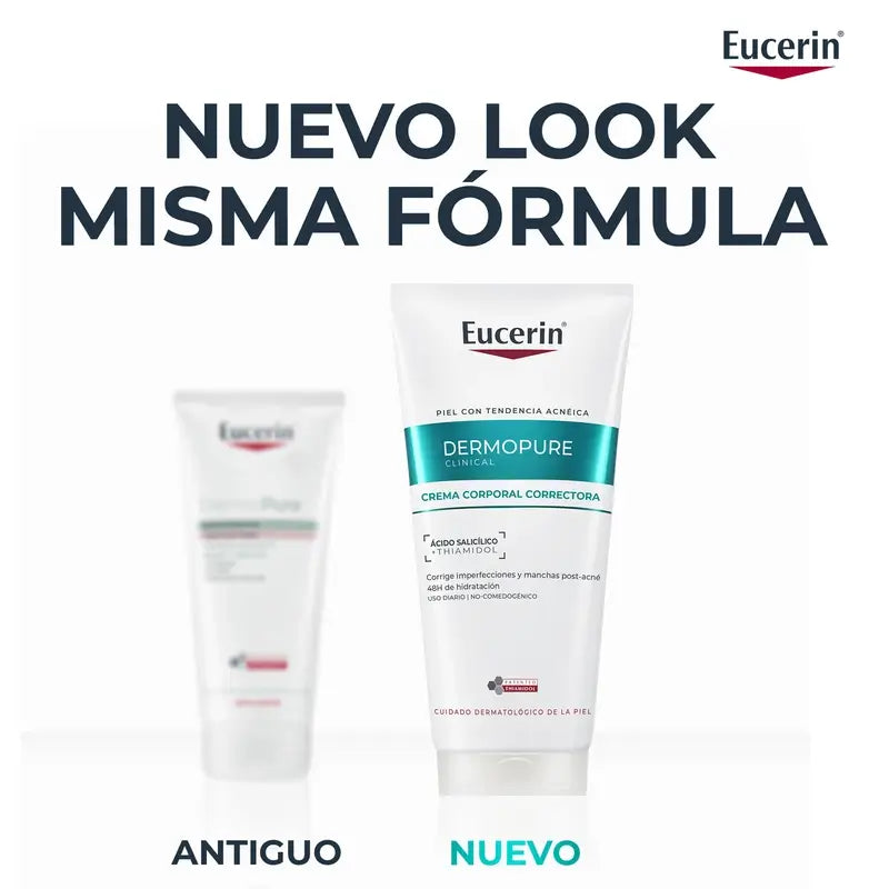 Eucerin Dermopure Creme Corporal Triplo Efeito, 200Ml