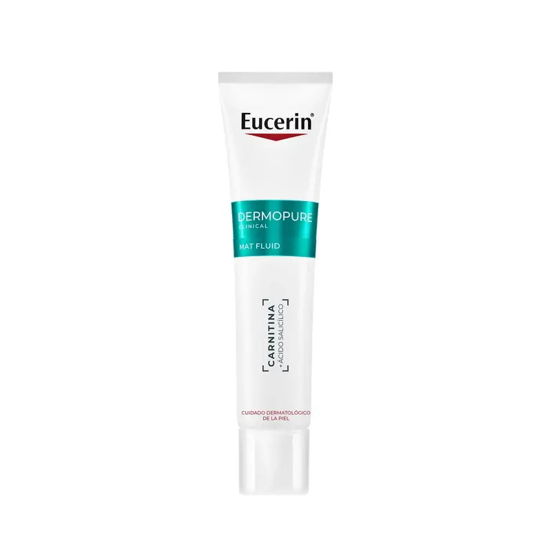 Eucerin Dermopure Fluido Facial Hidratante Mattificante, 50 ml