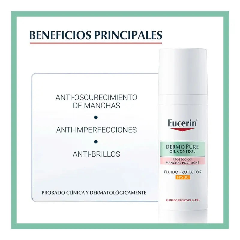 Eucerin Dermopure Oil Control Protective Fluid SPF30, 50 ml
