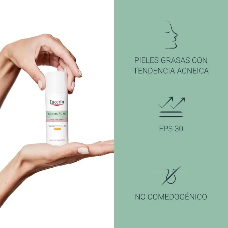 Eucerin Dermopure Oil Control Protective Fluid SPF30, 50 ml
