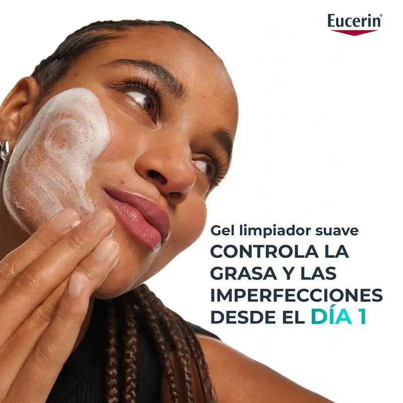 EUCERIN DERMOPURE CONTROLE DE ÓLEO GEL DE LIMPEZA FACIAL 200 ML