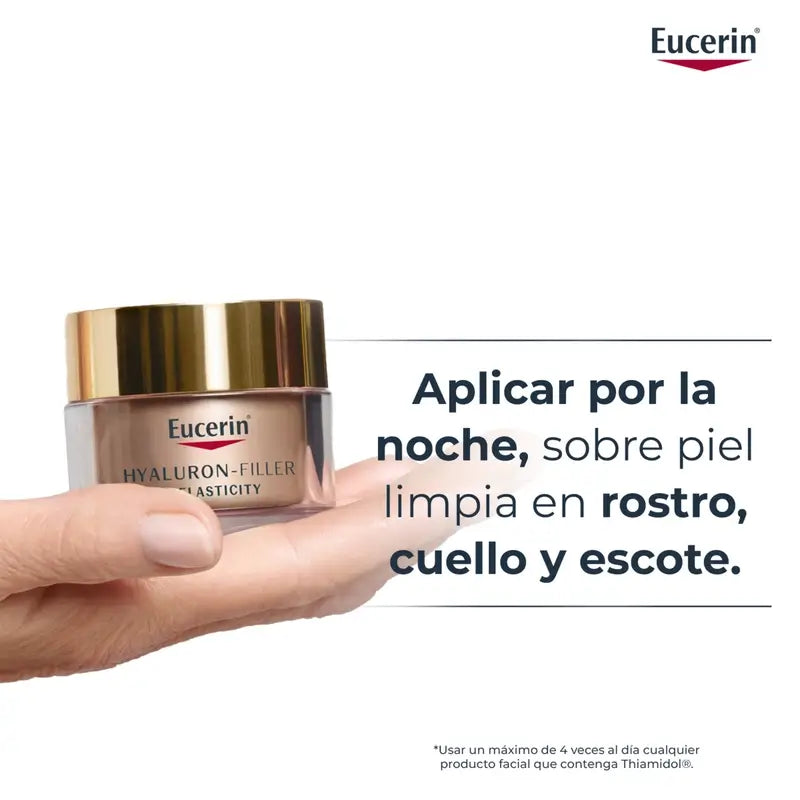 Eucerin Hyaluron Filler + Elasticidade Creme de Noite com Ácido Hialurónico 50 ml