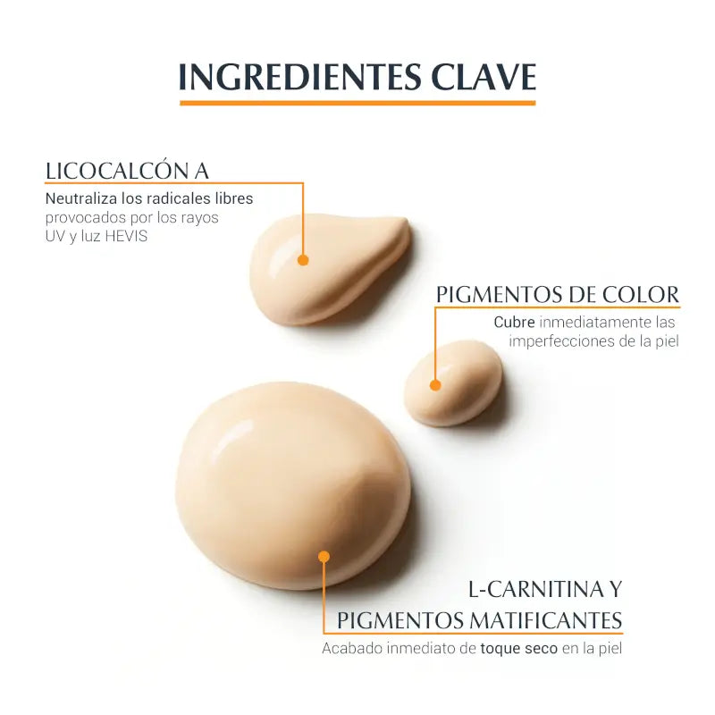 Eucerin FaceSolar Oil Control Gel Creme Toque Seco Spf50+ Tinted Light, 50 ml