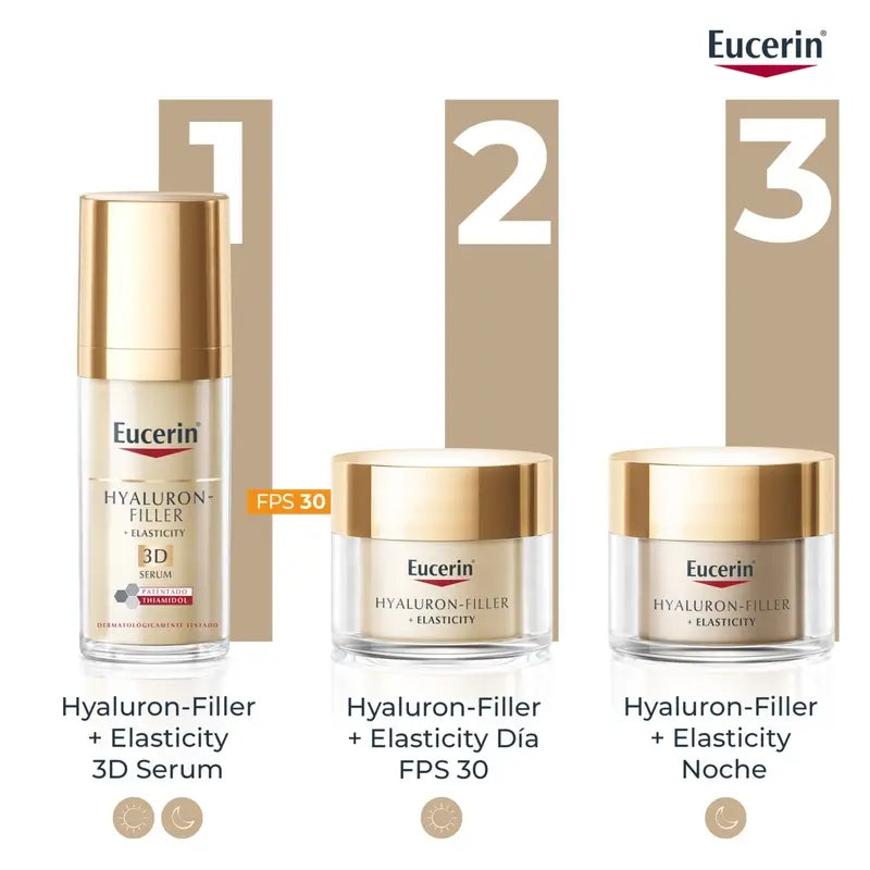 Eucerin Hyaluron Filler + Elasticity Serum com Ácido Hialurónico 30 ml