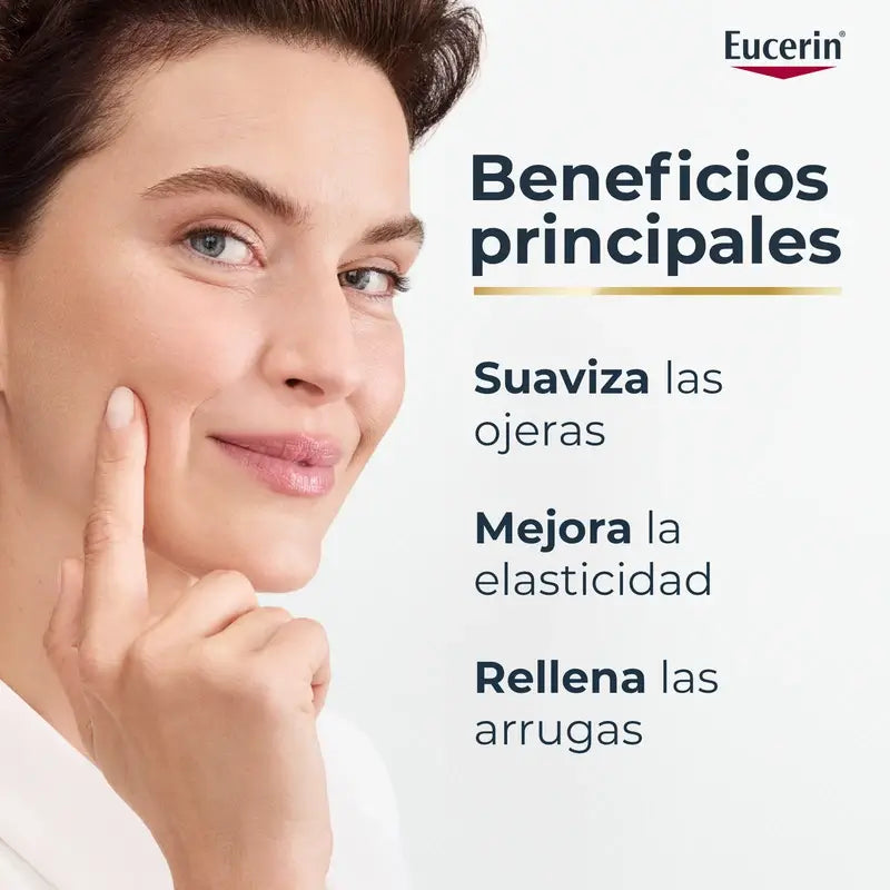 Eucerin Hyaluron Filler + Elasticity Contorno dos Olhos, 15 ml