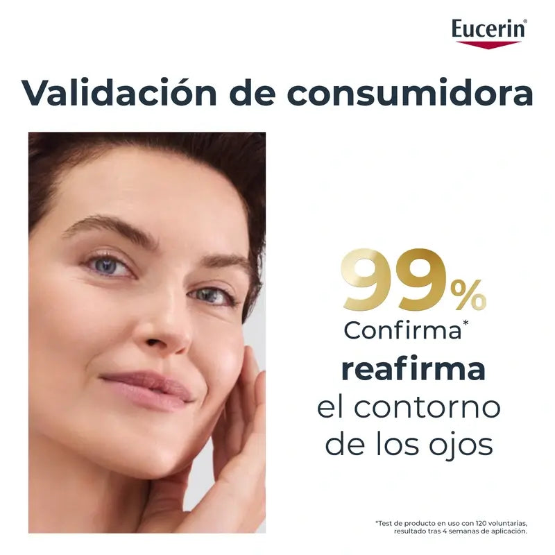 Eucerin Hyaluron Filler + Elasticity Contorno dos Olhos, 15 ml