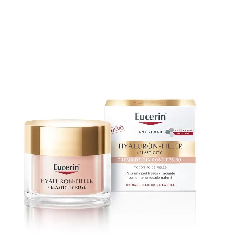 Eucerin Hyaluron Filler + Elasticity Rosé Creme de Dia SPF30 50 ml