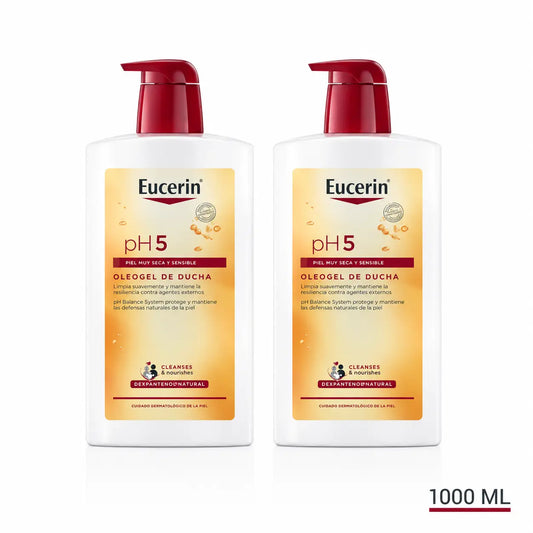 Eucerin Oleogel Gel de Duche Ph5, 1000 Ml, embalagem 2