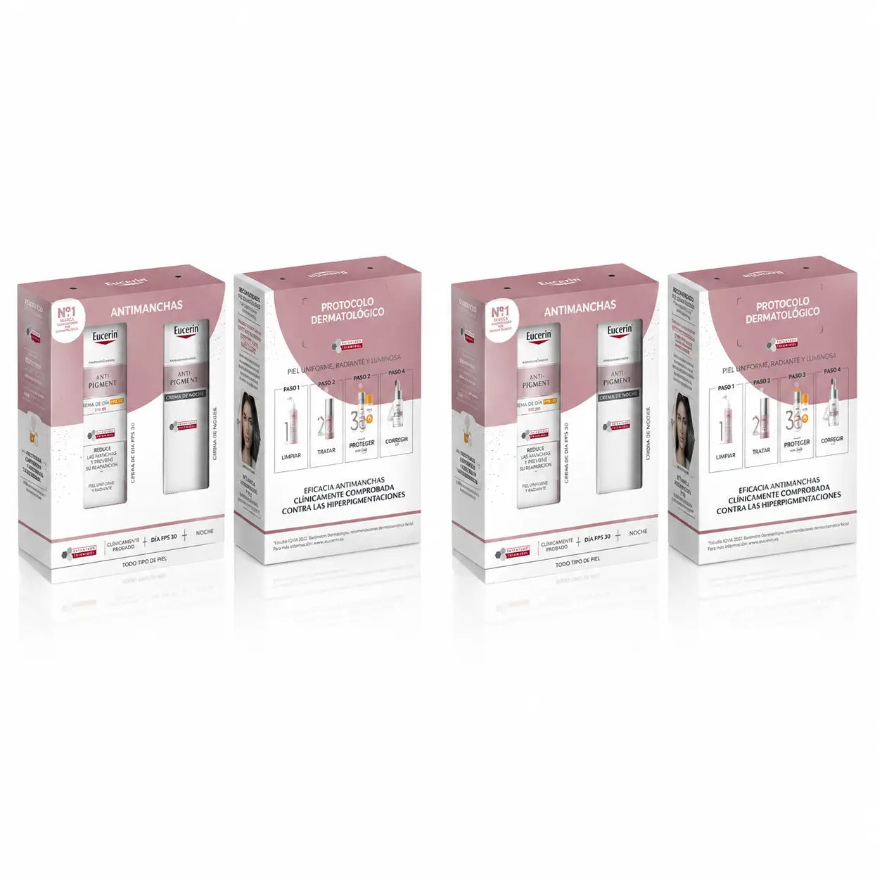 Eucerin Pack Sérum Duplo Anti-Pigmentação 30Ml + Creme de Dia Fps 30 50Ml, embalagem 2