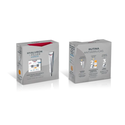 Eucerin Pack Hyluron-Filler Creme de Dia SPF30 + Contorno de Olhos 15ml