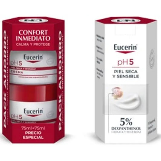 Eucerin pH5 Creme Duplo 2 x 75 ml