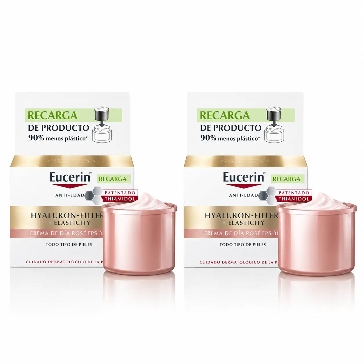 Eucerin Recarga Creme de Dia Rosé Hyaluron Filler Elasticidade , 50 Ml , embalagem 2