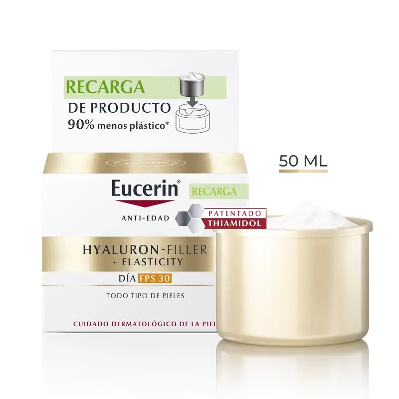 Eucerin Recarga Creme de Dia Spf30 Hyaluron Filler Elasticidade , 50 ml