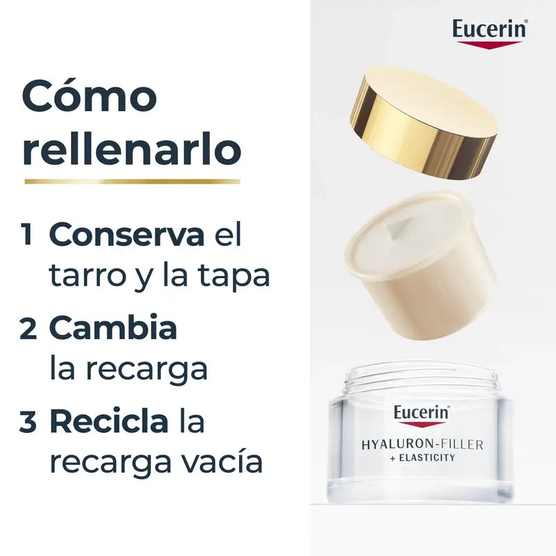 Eucerin Recarga Creme de Dia Spf30 Hyaluron Filler Elasticidade , 50 ml