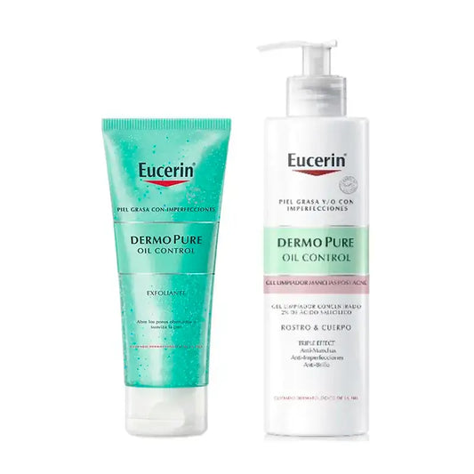 Eucerin Rotina de limpeza da pele oleosa