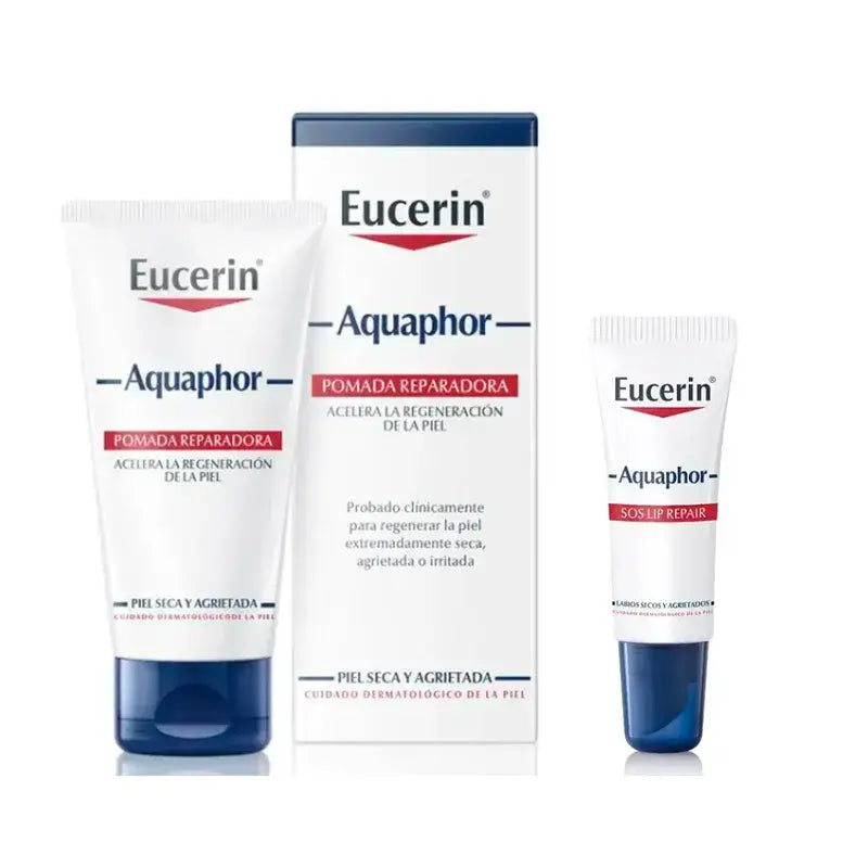 Eucerin Ultra Moisturising Lip & Hand Routine