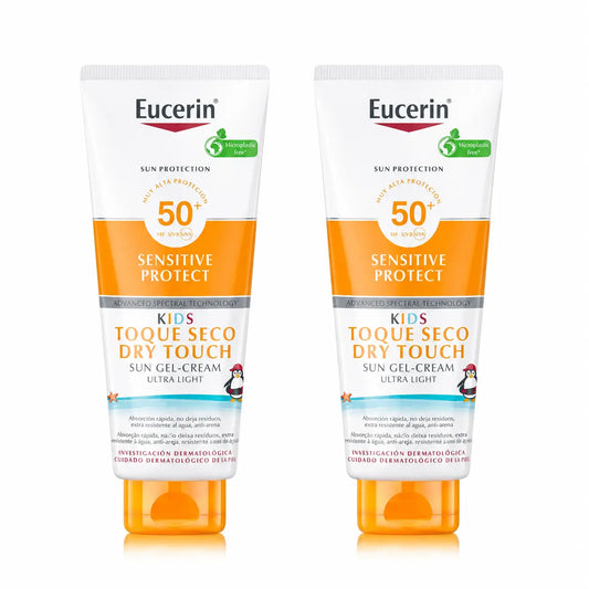 Eucerin Solar Kids Sensitive Protect Gel Creme Spf50+ , 400 Ml , embalagem 2