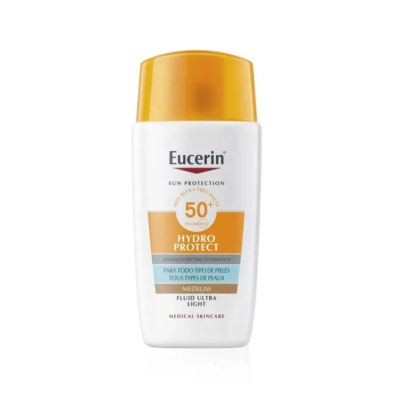 Eucerin Sun Face Hydro Protect Fluid SPF50+Tinted Medium, 50 ml