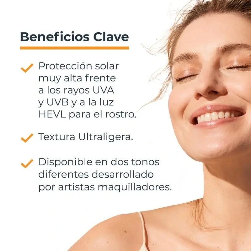 Eucerin Sun Face Hydro Protect Fluid SPF50+Tinted Light, 50 ml