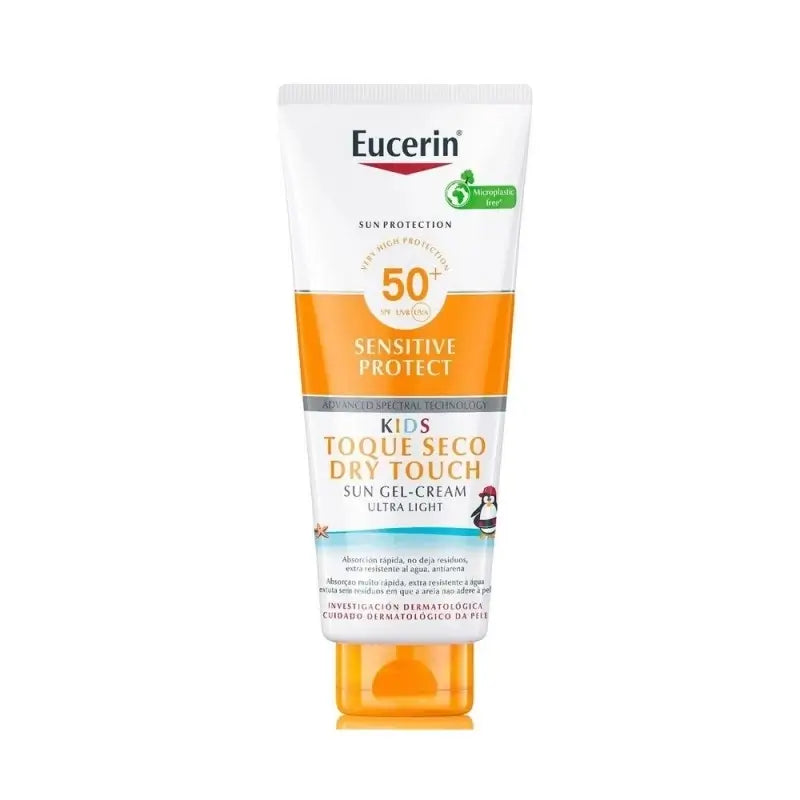 Eucerin Sun Kids Sensitive Protect Gel Creme SPF50+ , 400 ml